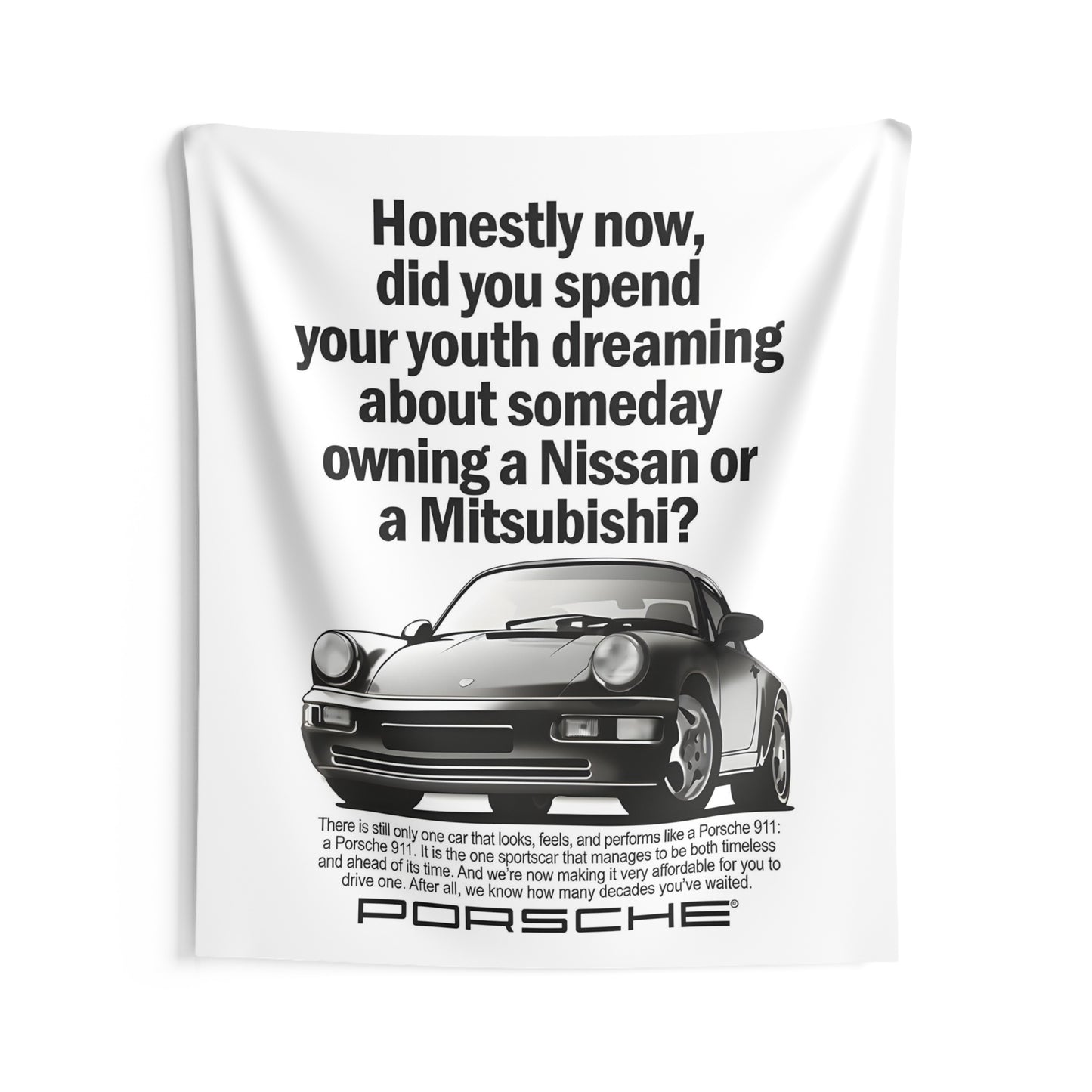 Porsche Dreaming Tapestry