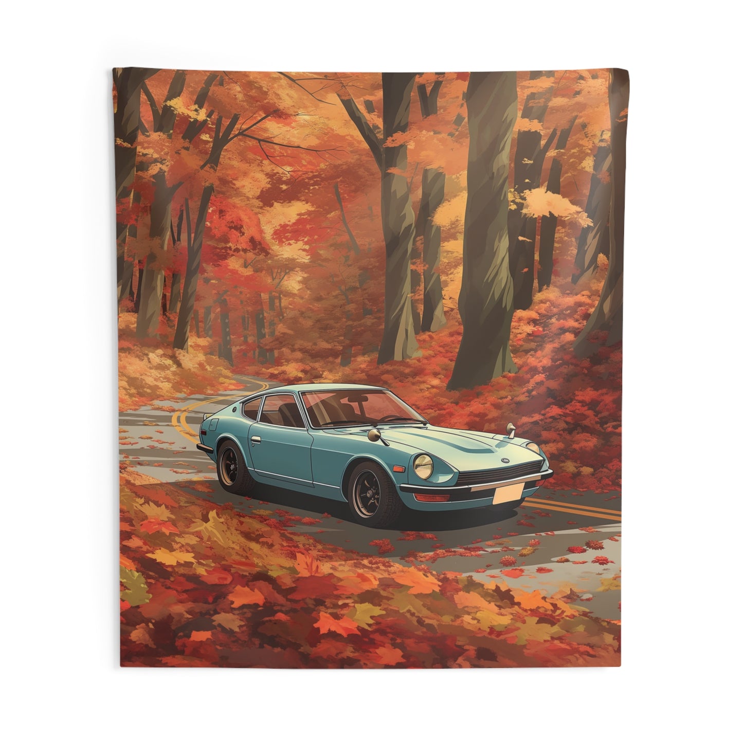 Autumn 240z Tapestry