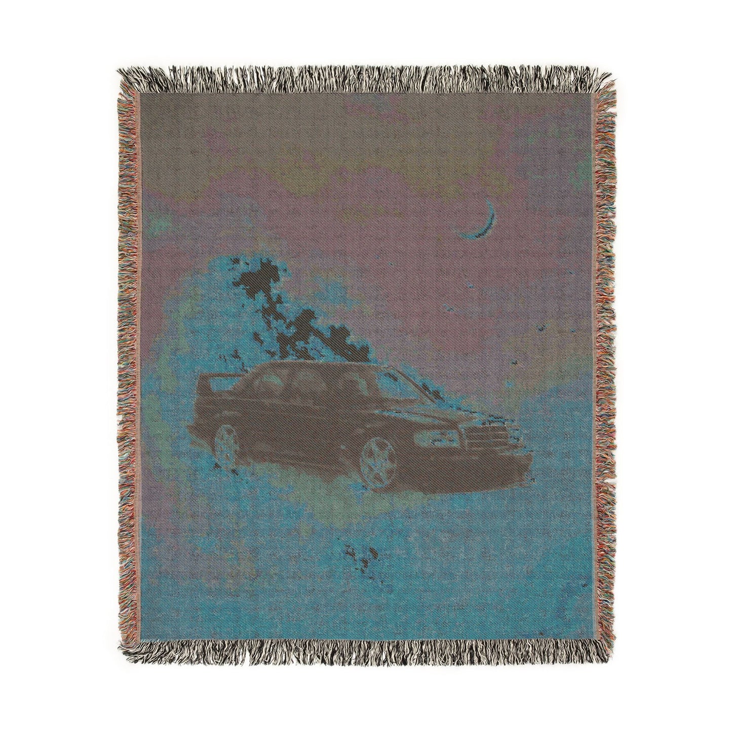 Cloudy 190E Woven Blanket