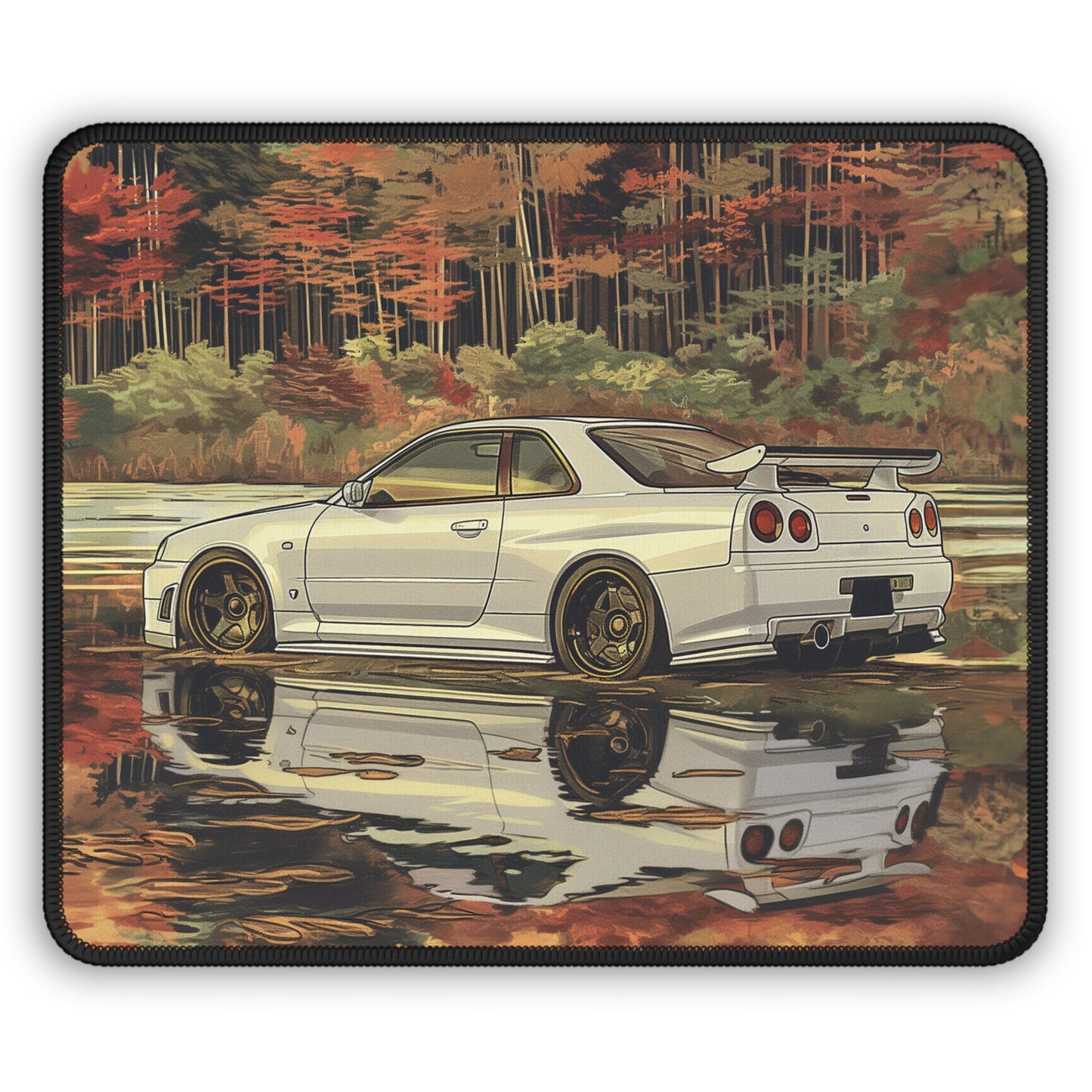 Autumn R34 GTR Mouse Pad