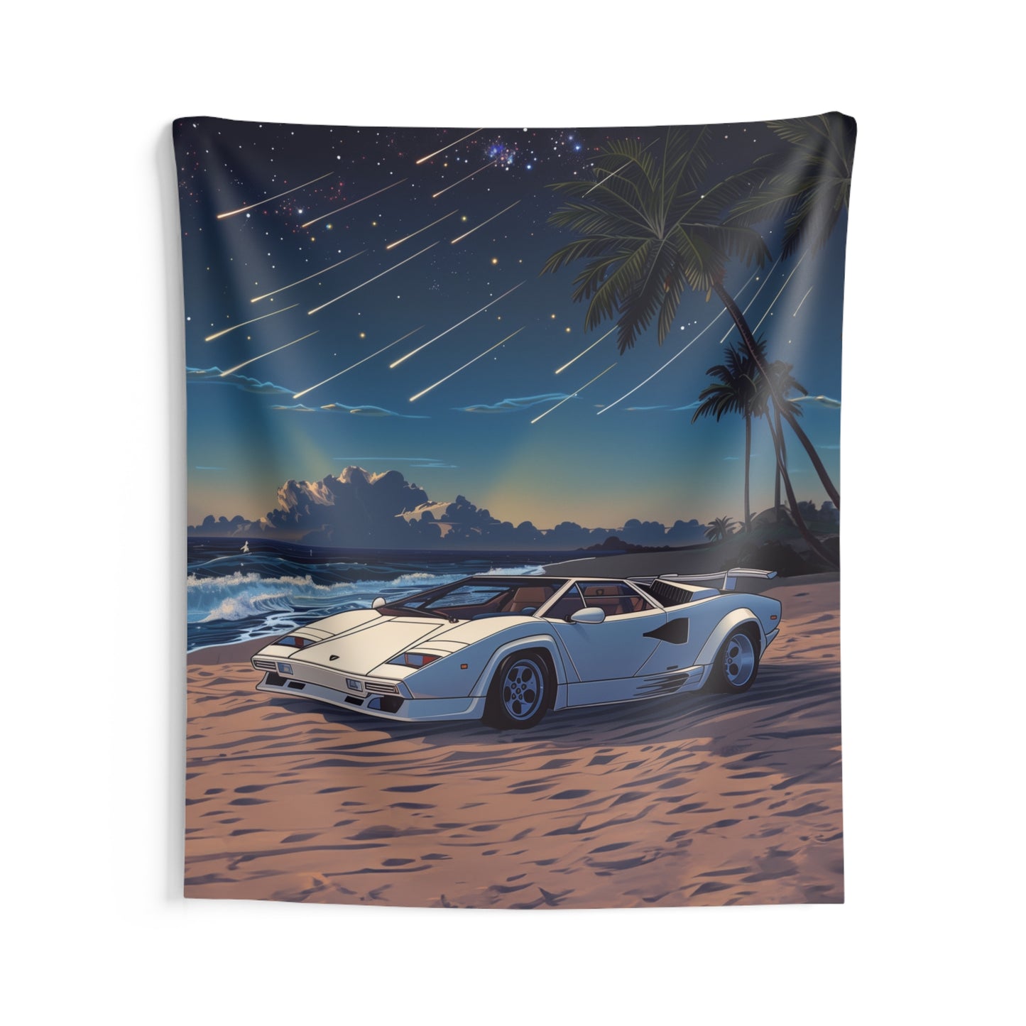 Cosmic Countach Tapestry