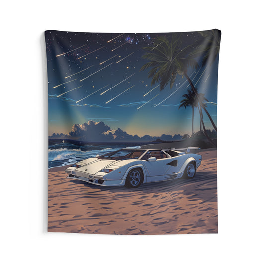 Cosmic Countach Tapestry