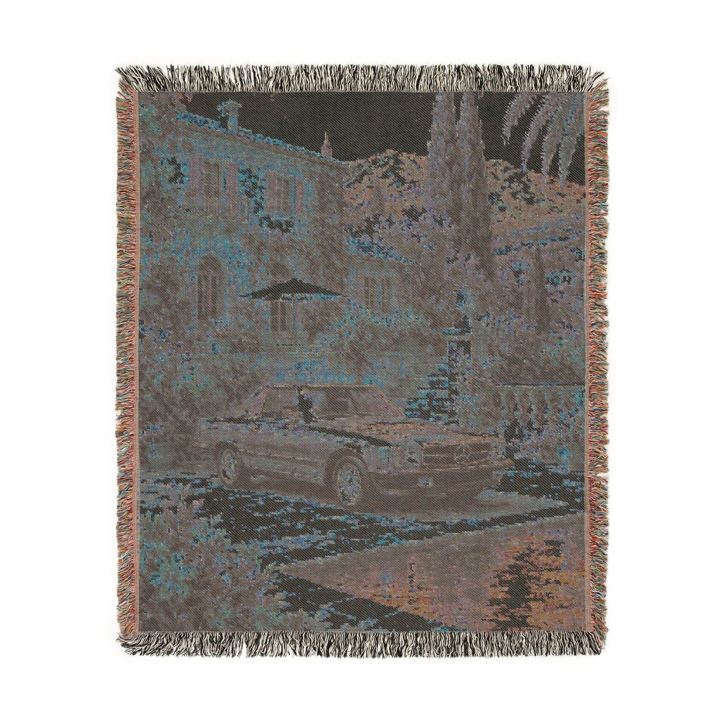 Mercedes-Benz R107 SL Woven Blanket