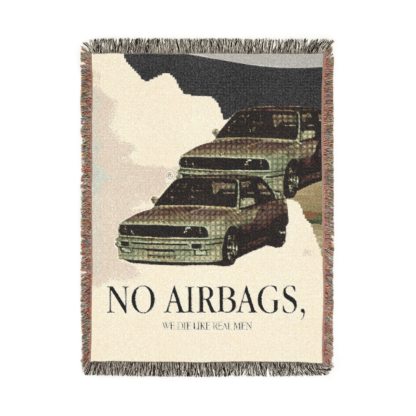 No Airbags Woven Blanket