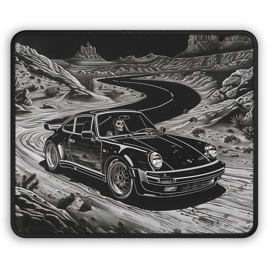 Skeleton Porsche Mouse Pad