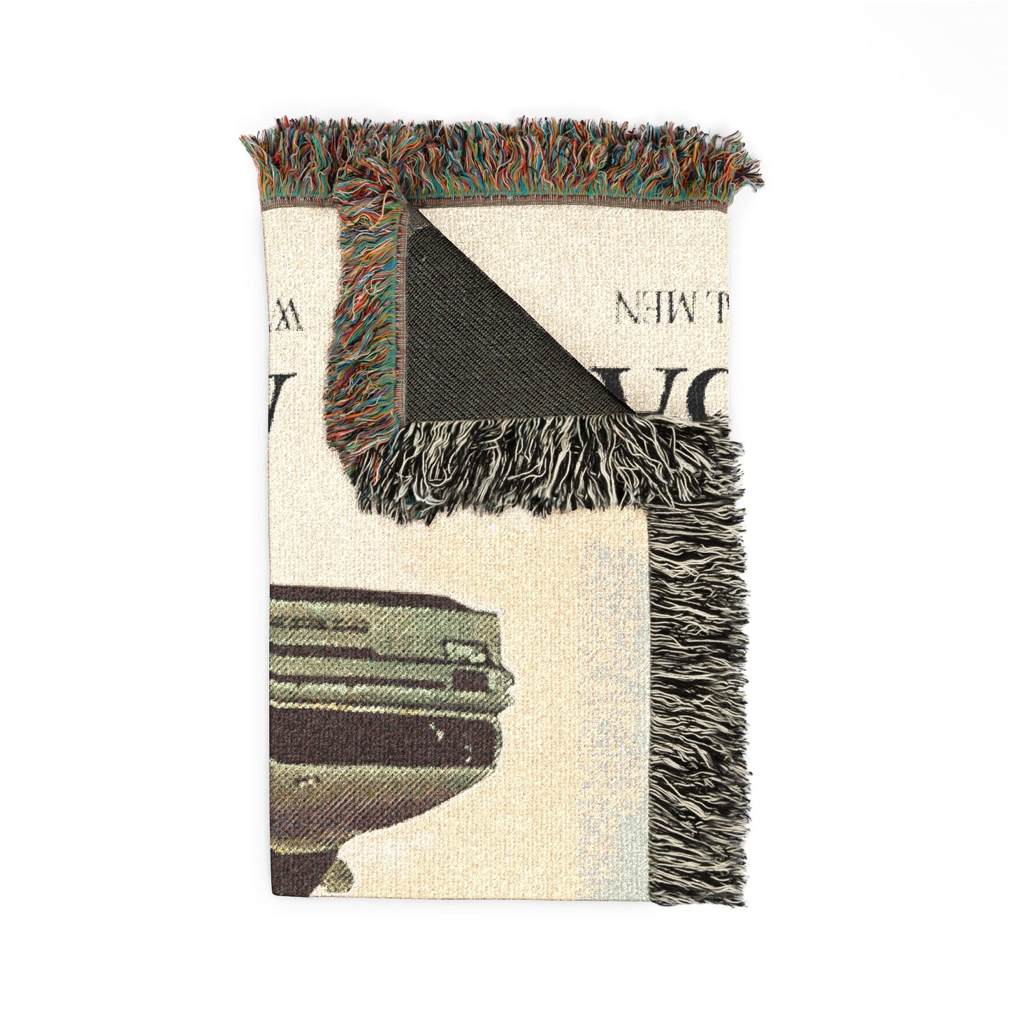 No Airbags Woven Blanket