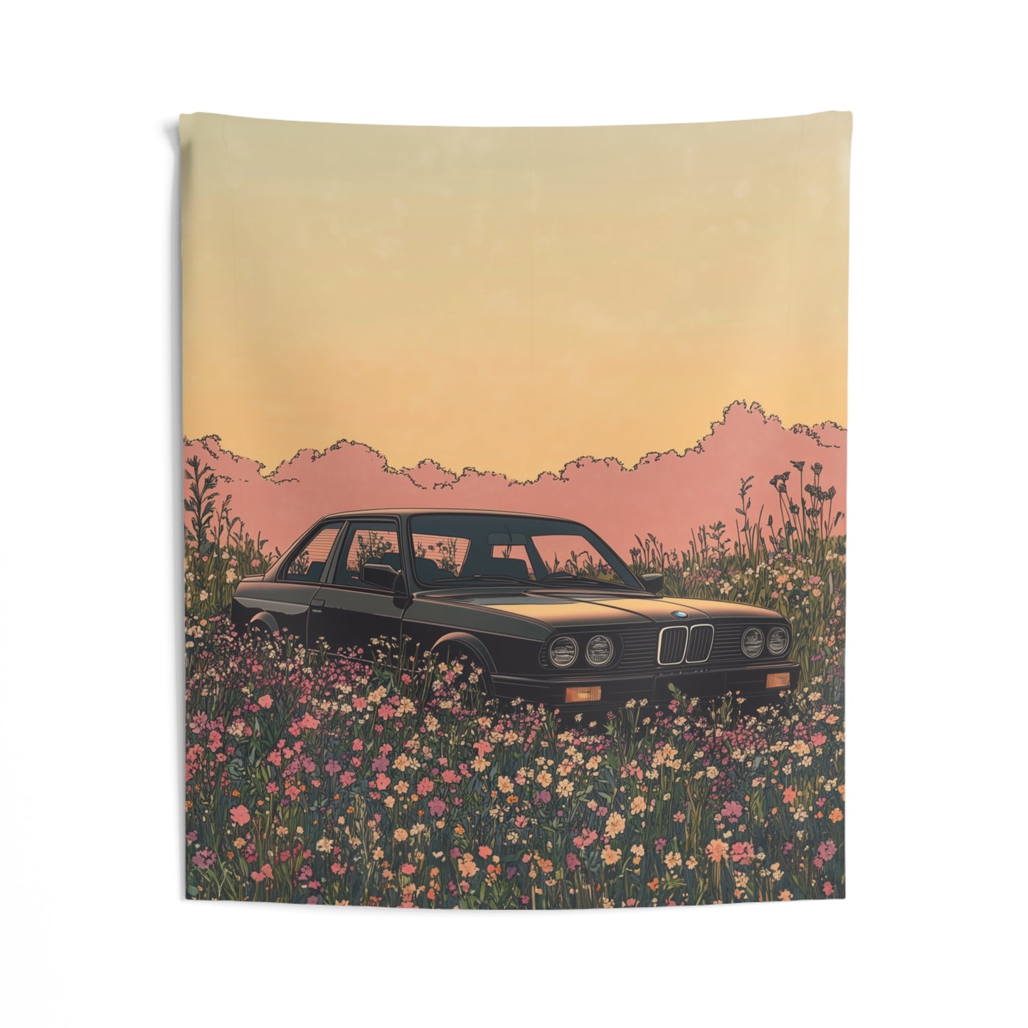 Flower E30 M3 Tapestry