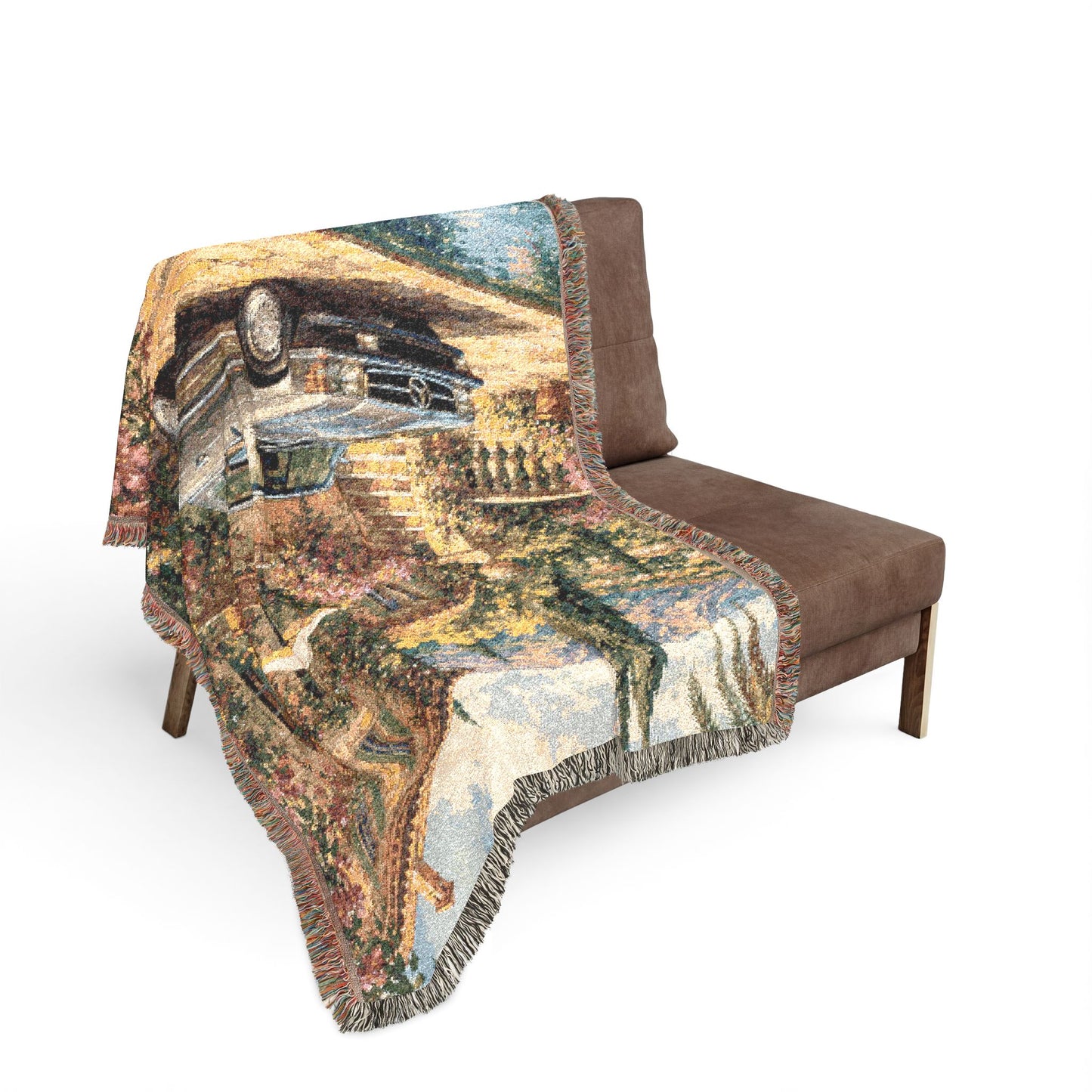 Mercedes-Benz R107 SL Woven Blanket