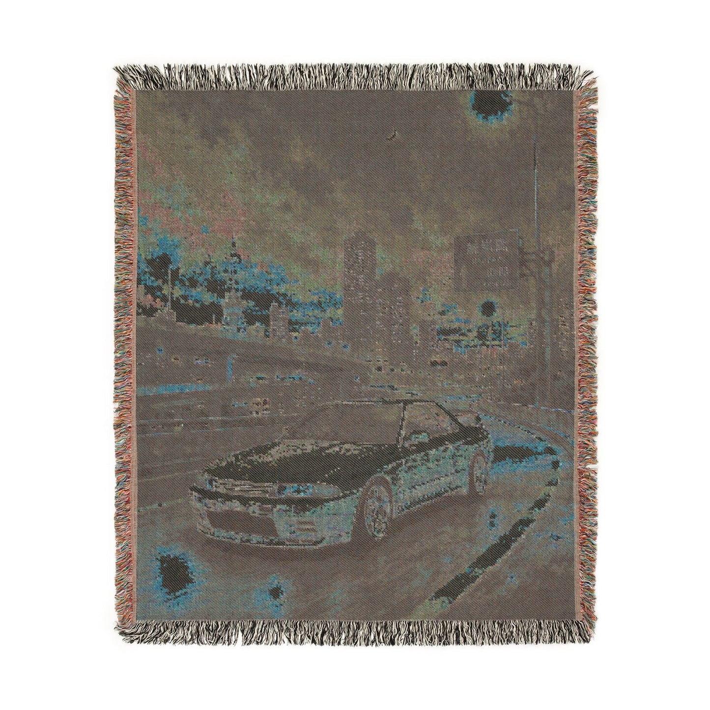 Wangan GTR Woven Blanket