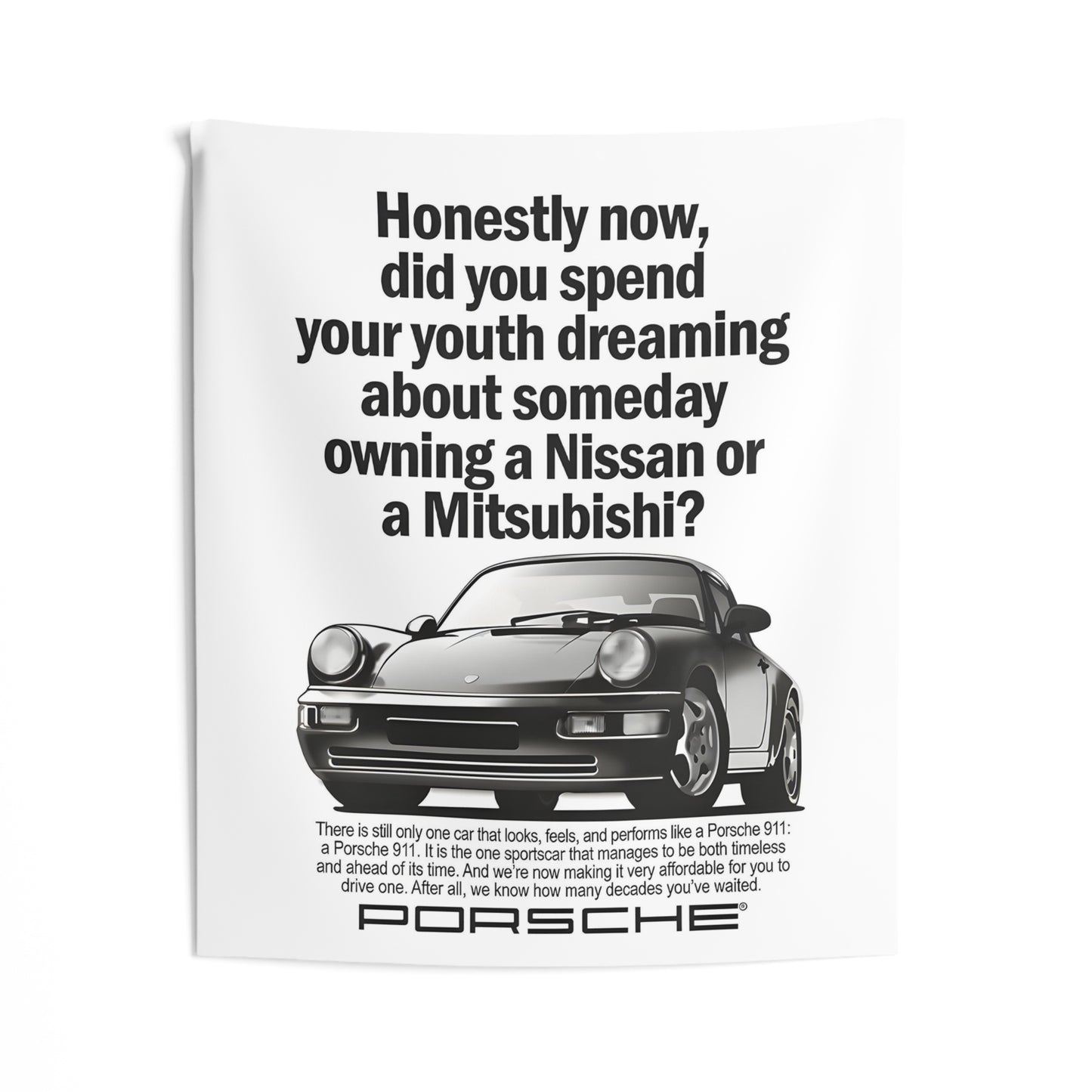 Porsche Dreaming Tapestry