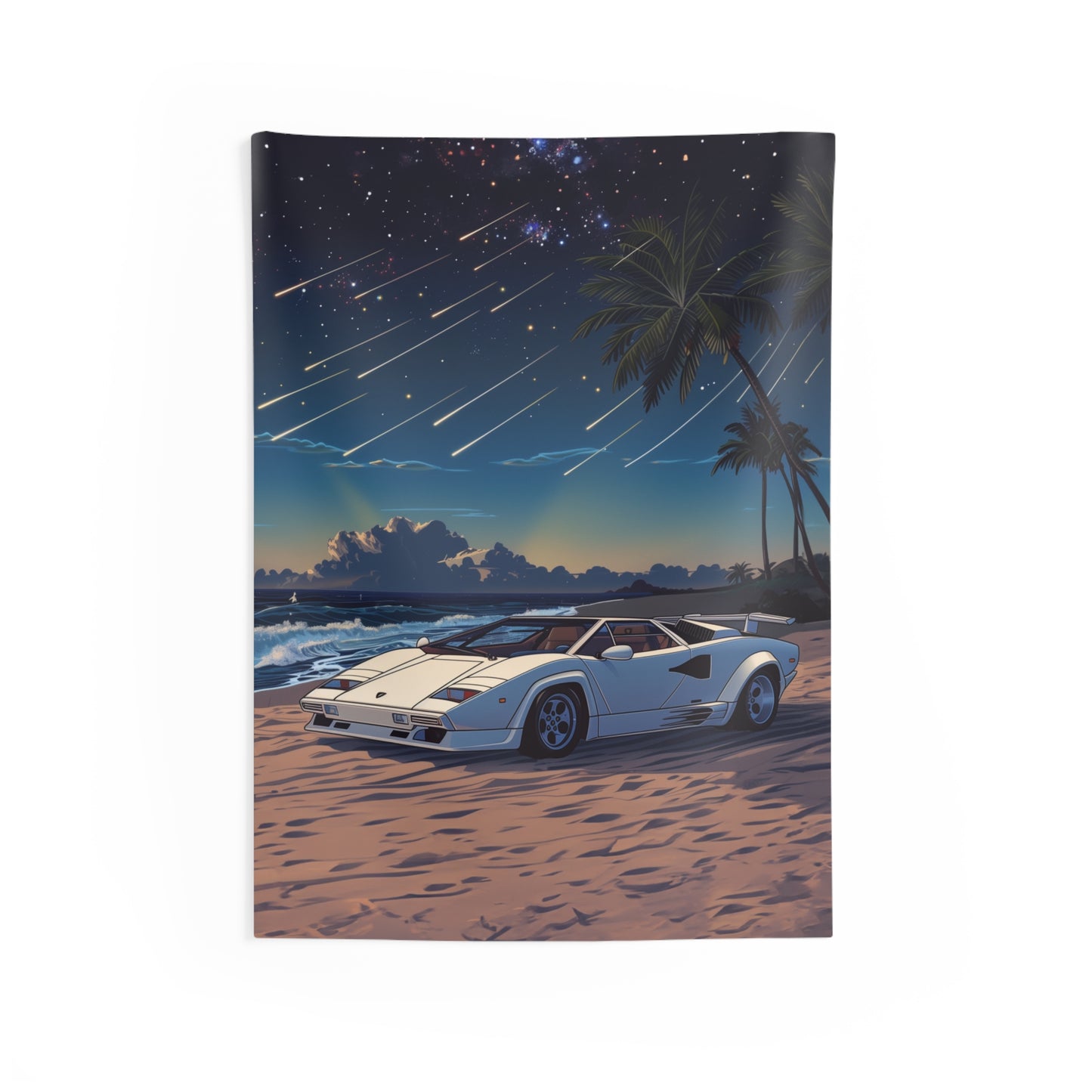 Cosmic Countach Tapestry