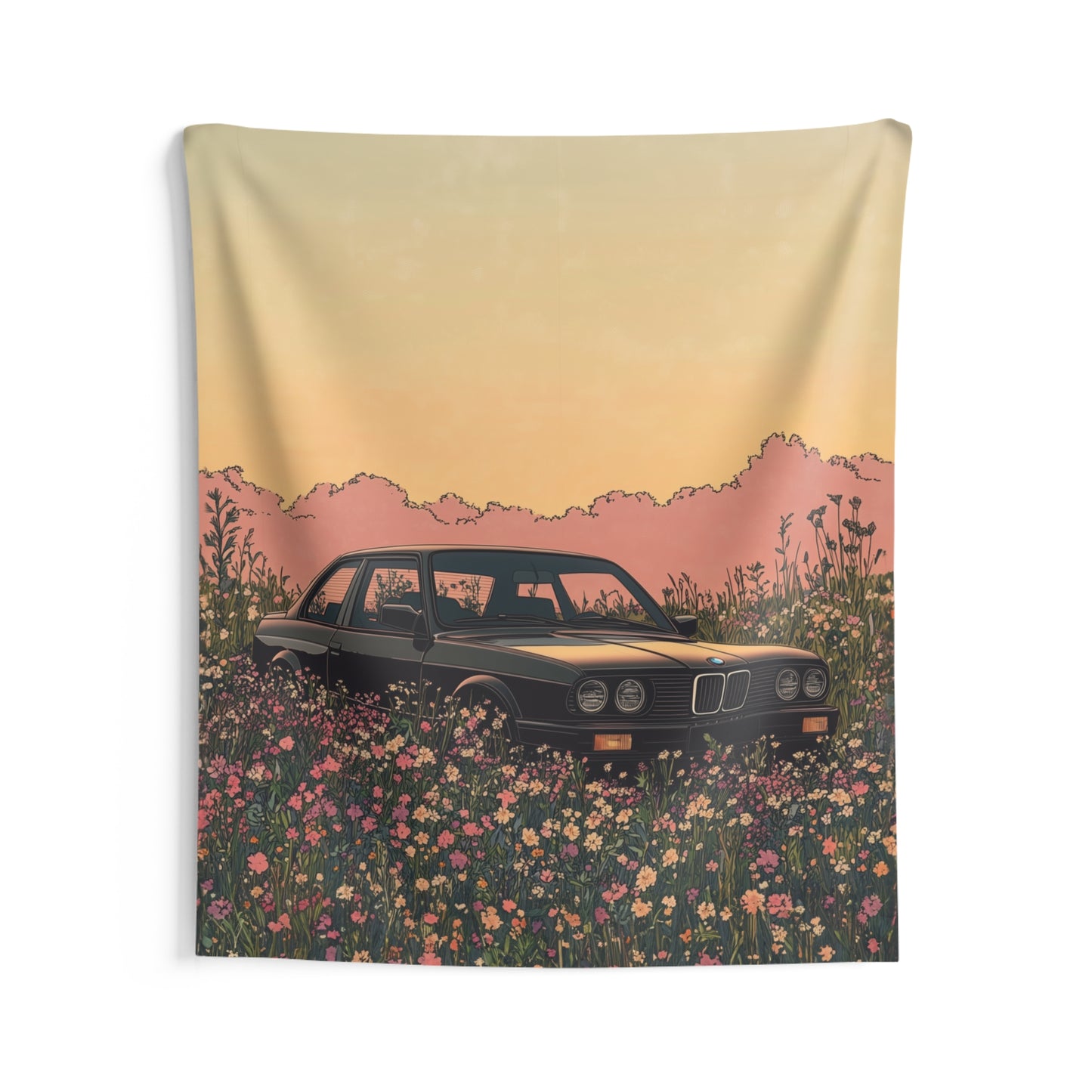 Flower E30 M3 Tapestry