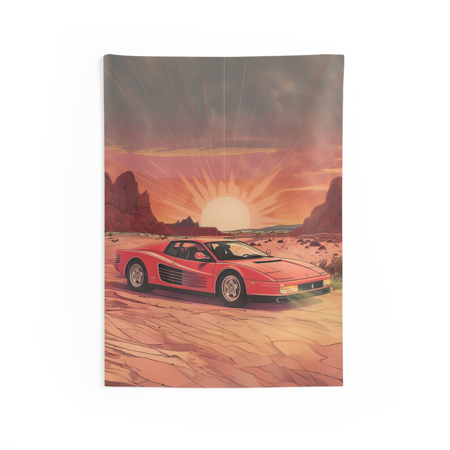 Desert Testarossa Tapestry