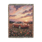Flower Miata Woven Blanket