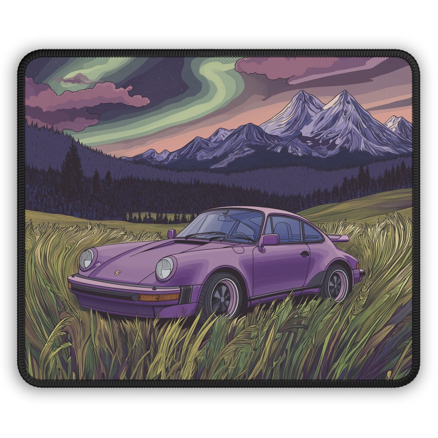 Aurora Porsche Mouse Pad