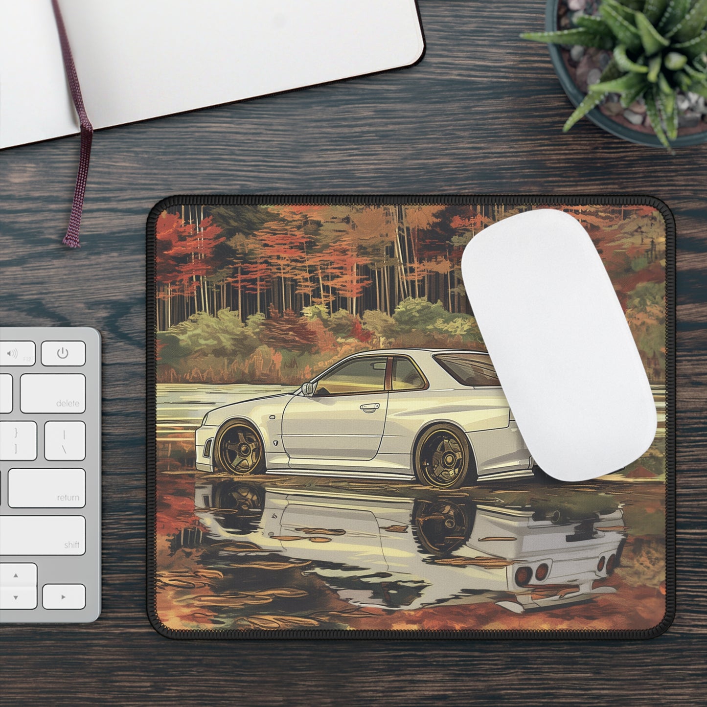 Autumn R34 GTR Mouse Pad