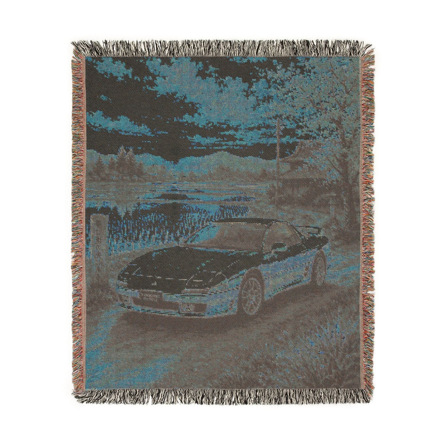Sunset 3000gt Woven Blanket