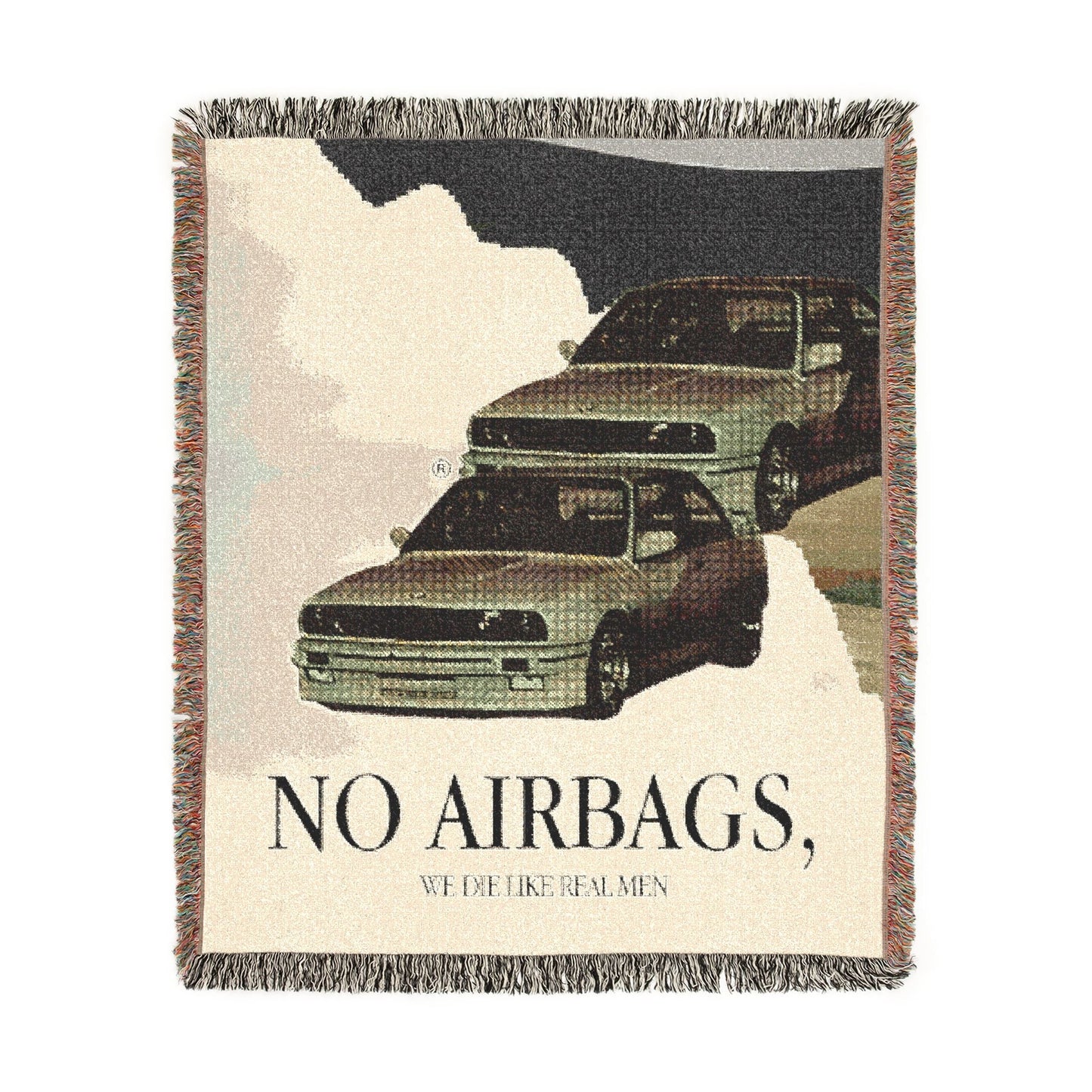No Airbags Woven Blanket