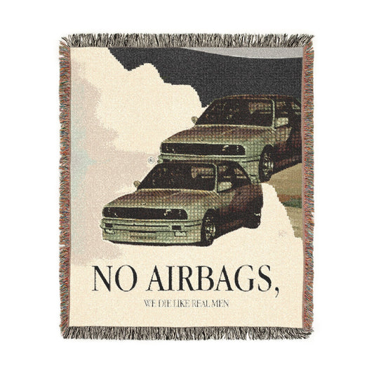 No Airbags Woven Blanket