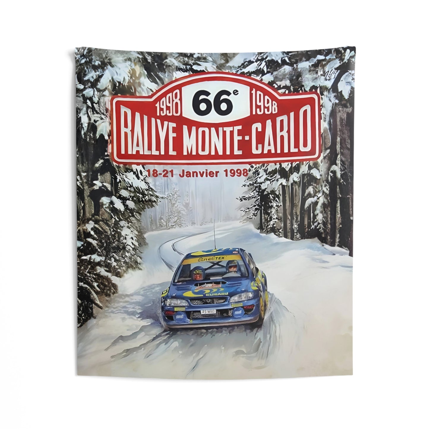 Rallye Monte-Carlo Tapestry