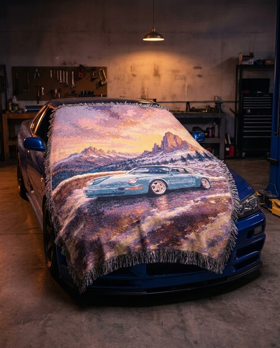 Alpine 964 Carrera RS Blanket