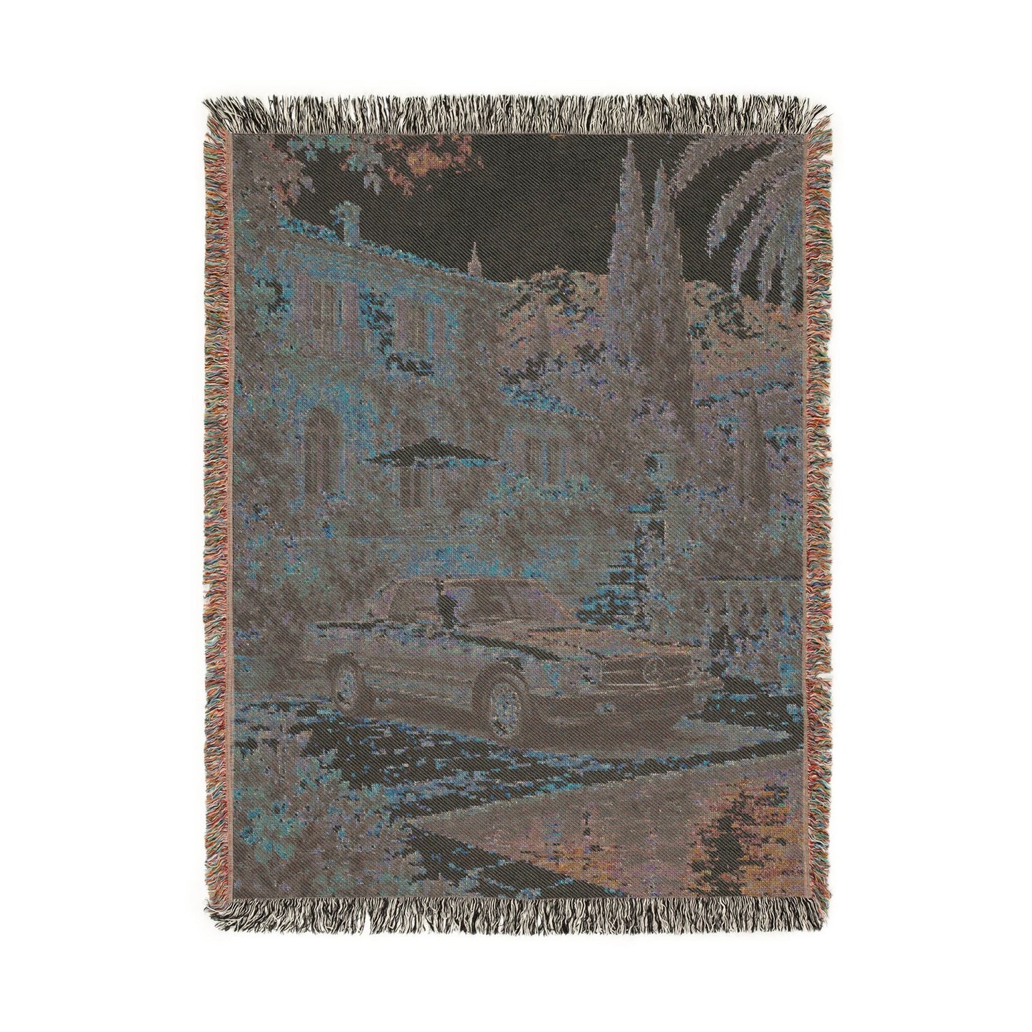 Mercedes-Benz R107 SL Woven Blanket