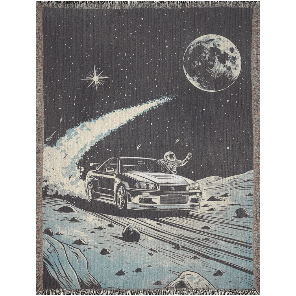 Astro R34 GTR Woven Blanket