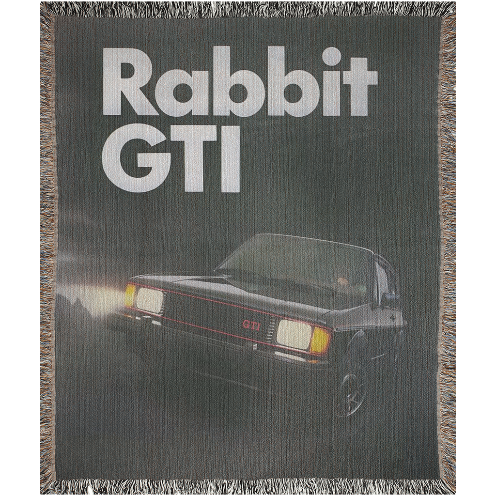 Rabbit GTI Woven Blanket