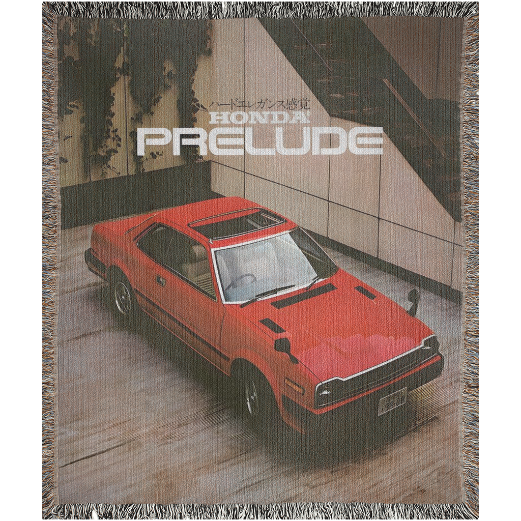 Honda Prelude Woven Blanket