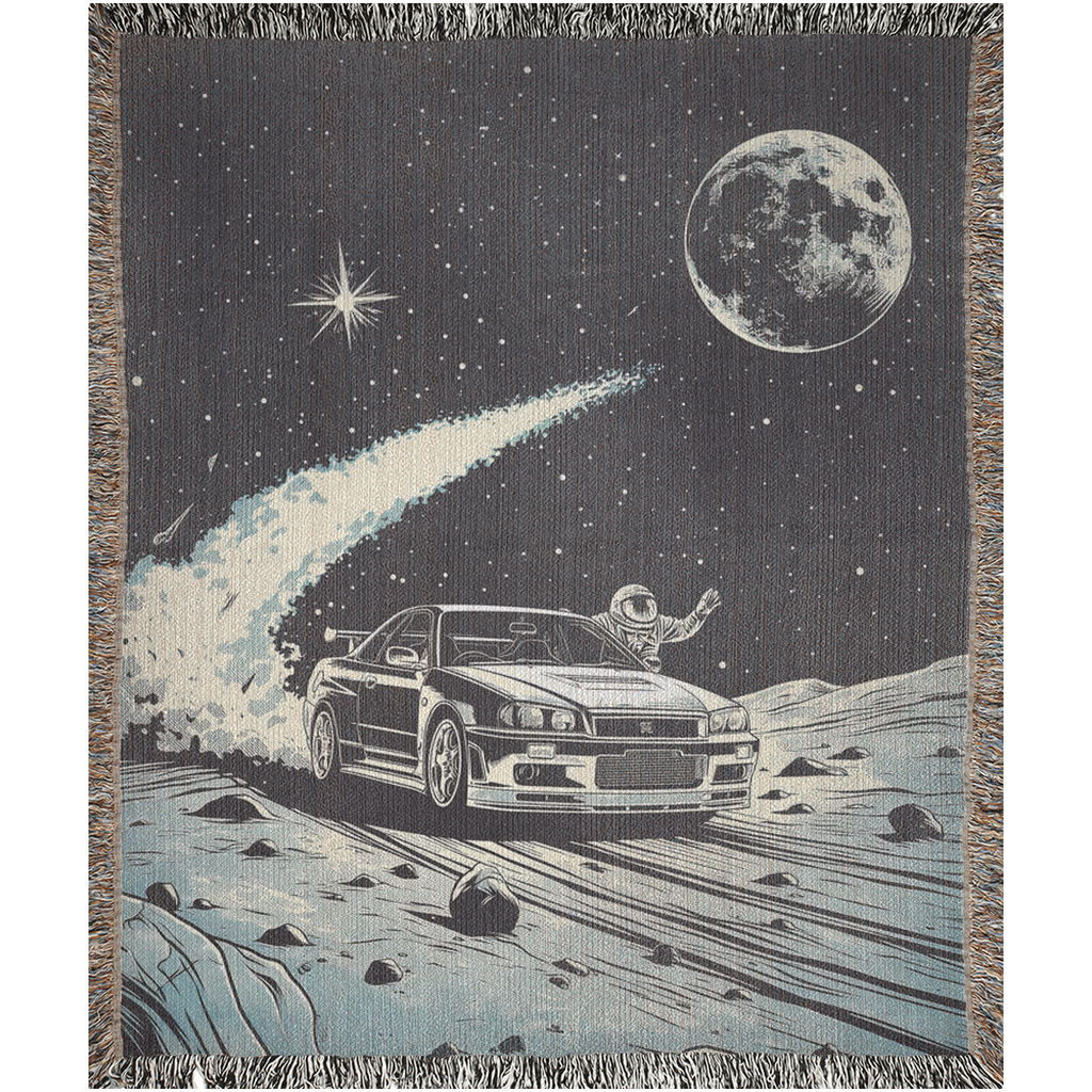 Astro R34 GTR Woven Blanket